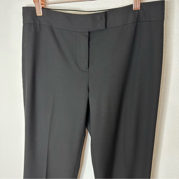The Limited Cassidy Black Wide Leg Mid Rise Dress Pants Sz 2 Short - Picture 4 of 16